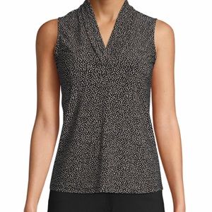 Anne Klein sleeveless blouse
